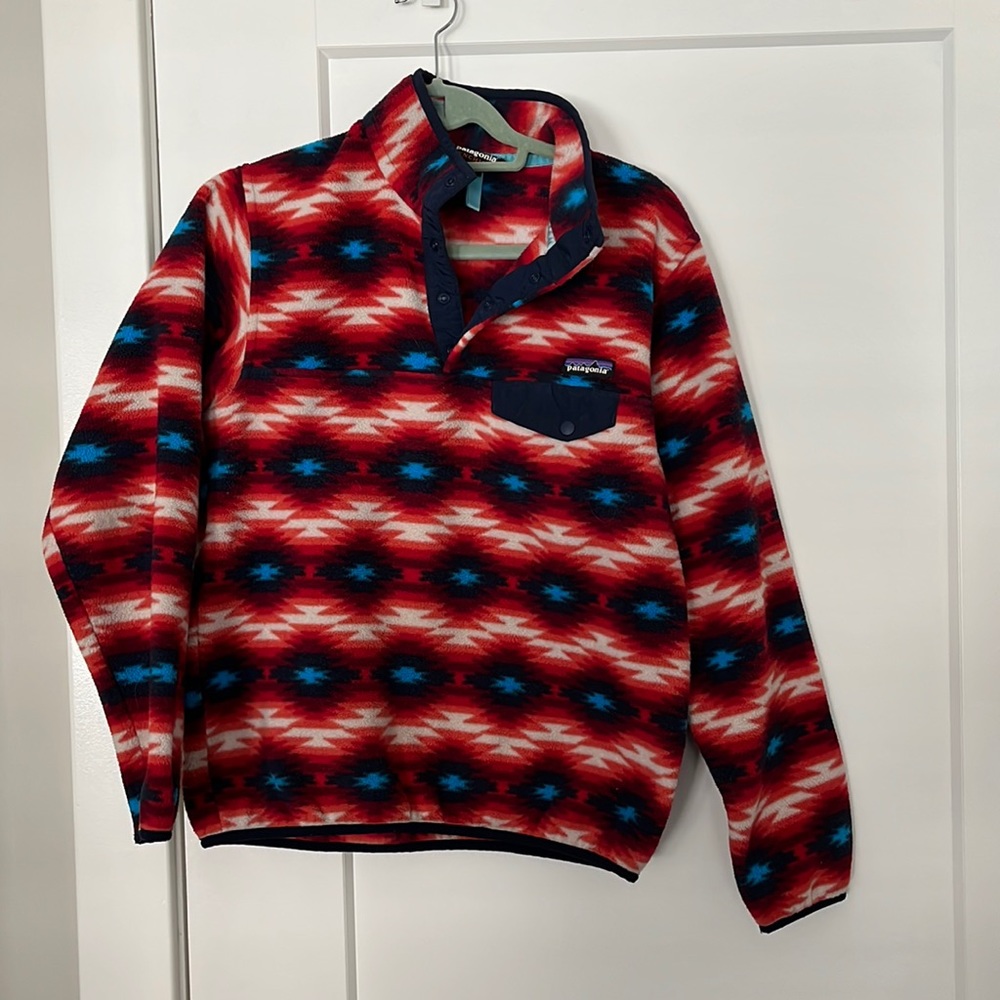 Patagonia Womens Synchilla Snap fleece pullover